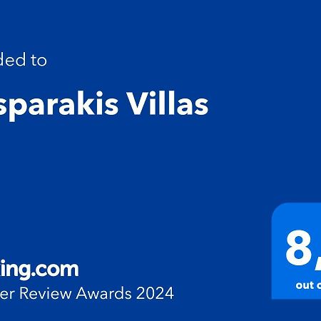 פלאקיאס Gasparakis Villas מראה חיצוני תמונה
